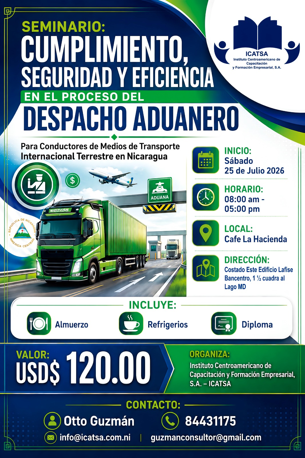 Seminario de Despacho Aduanero para Transportistas