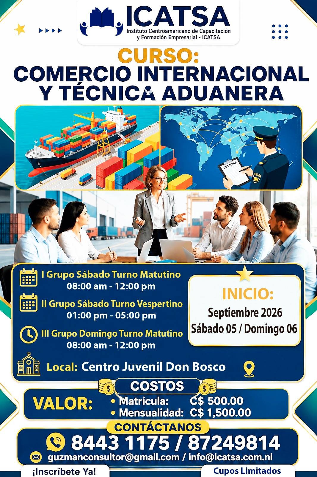 Curso Comercio Internacional y Técnicas Aduaneras